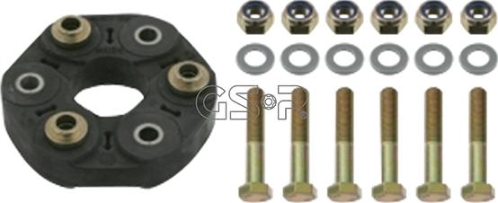 GSP 537819S - Шарнир, продольный вал autospares.lv