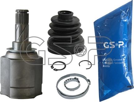 GSP 644007 - Шарнирный комплект, ШРУС, приводной вал autospares.lv