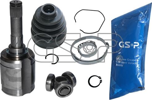 GSP 641181 - Шарнирный комплект, ШРУС, приводной вал autospares.lv