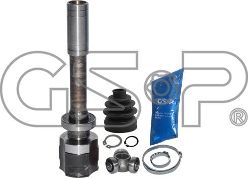 GSP 650081 - Шарнирный комплект, ШРУС, приводной вал autospares.lv