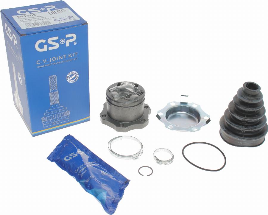 GSP 661005 - Шарнирный комплект, ШРУС, приводной вал autospares.lv