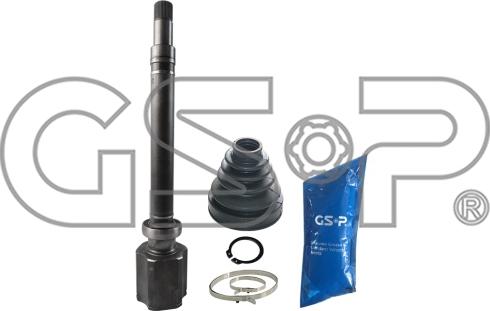 GSP 601725 - Шарнирный комплект, ШРУС, приводной вал autospares.lv