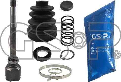 GSP 602374 - Шарнирный комплект, ШРУС, приводной вал autospares.lv