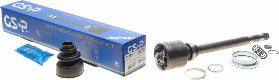 GSP 610034 - Шарнирный комплект, ШРУС, приводной вал autospares.lv