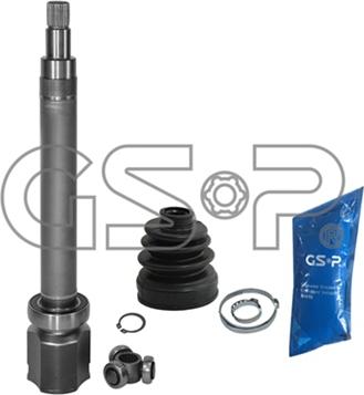 GSP 618087 - Шарнирный комплект, ШРУС, приводной вал autospares.lv