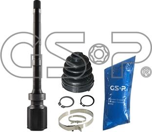 GSP 634127 - Шарнирный комплект, ШРУС, приводной вал autospares.lv