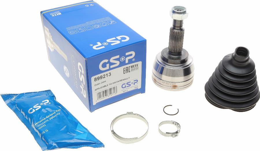 GSP 899213 - Шарнирный комплект, ШРУС, приводной вал autospares.lv