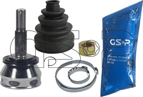 GSP 841008 - Шарнирный комплект, ШРУС, приводной вал autospares.lv