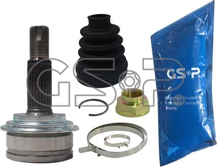 GSP 859263 - Шарнирный комплект, ШРУС, приводной вал autospares.lv