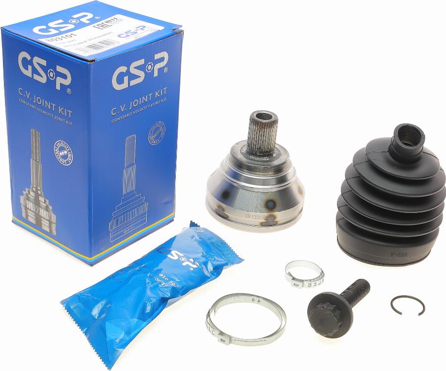 GSP 803101 - Шарнирный комплект, ШРУС, приводной вал autospares.lv