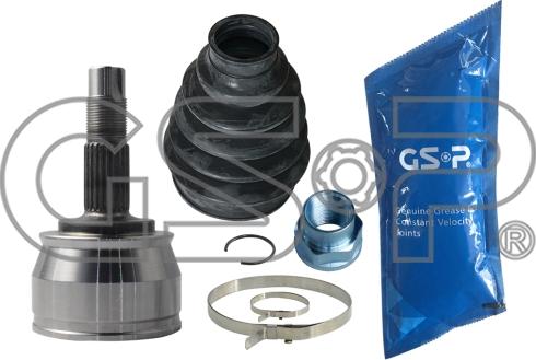 GSP 802416 - Шарнирный комплект, ШРУС, приводной вал autospares.lv