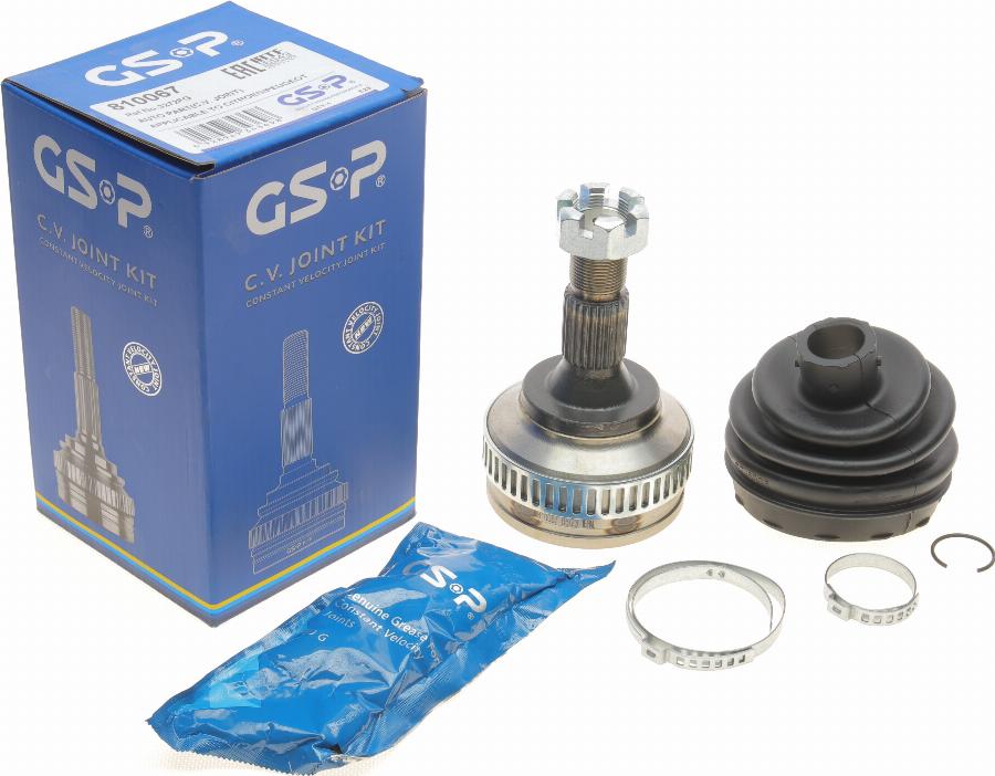 GSP 810067 - Шарнирный комплект, ШРУС, приводной вал autospares.lv