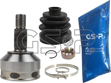 GSP 810016 - Шарнирный комплект, ШРУС, приводной вал autospares.lv