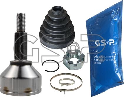 GSP 818293 - Шарнирный комплект, ШРУС, приводной вал autospares.lv