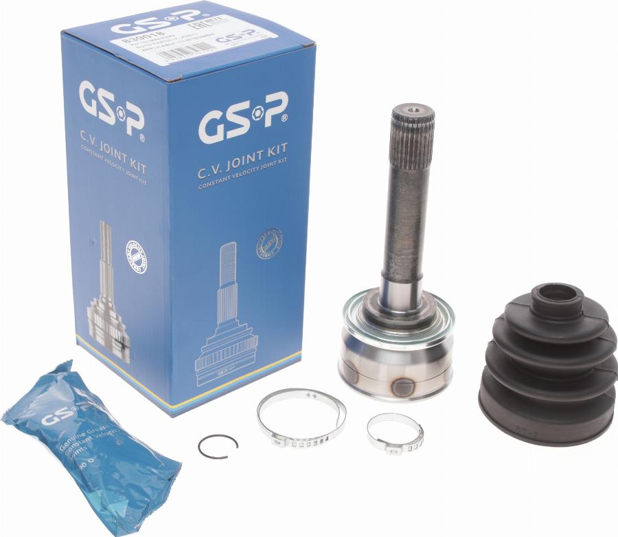 GSP 839018 - Шарнирный комплект, ШРУС, приводной вал autospares.lv