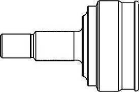 GSP 810065 - Шарнирный комплект, ШРУС, приводной вал autospares.lv