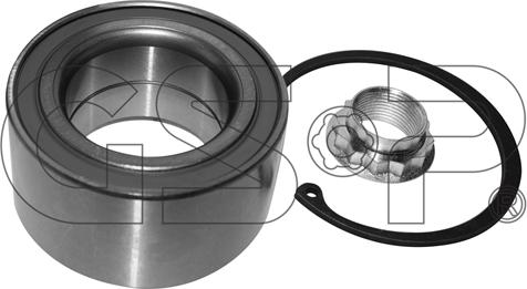 KRAFT AUTOMOTIVE 4101050 - Подшипник ступицы колеса, комплект autospares.lv