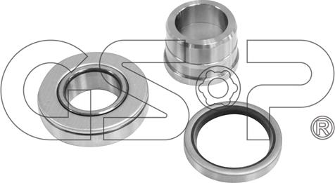 GSP GK3970 - Подшипник ступицы колеса, комплект autospares.lv