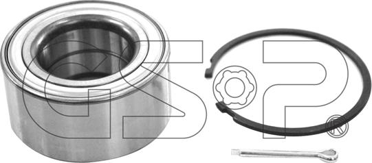 GSP GK3272 - Подшипник ступицы колеса, комплект autospares.lv