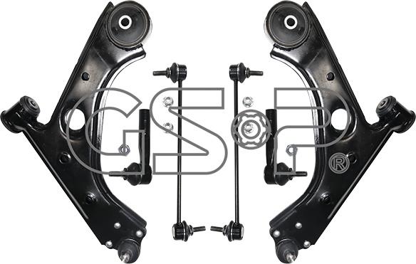 GSP S990062SK - Подвеска колеса, комплект autospares.lv