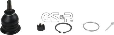 GSP S080418 - Шаровая опора, несущий / направляющий шарнир autospares.lv