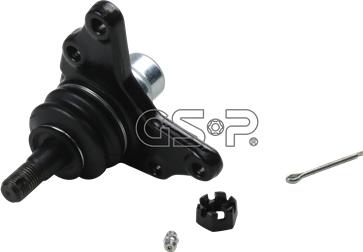 GSP S080477 - Шаровая опора, несущий / направляющий шарнир autospares.lv