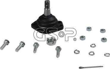 GSP S080685 - Шаровая опора, несущий / направляющий шарнир autospares.lv