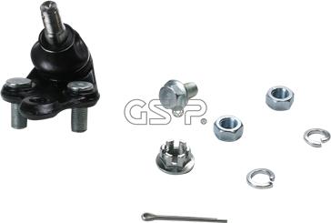 GSP S080683 - Шаровая опора, несущий / направляющий шарнир autospares.lv