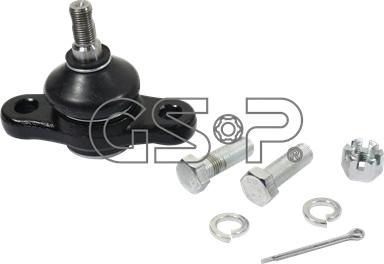 GSP S080096 - Шаровая опора, несущий / направляющий шарнир autospares.lv