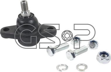 GSP S080091 - Шаровая опора, несущий / направляющий шарнир autospares.lv