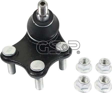 GSP S080015 - Шаровая опора, несущий / направляющий шарнир autospares.lv