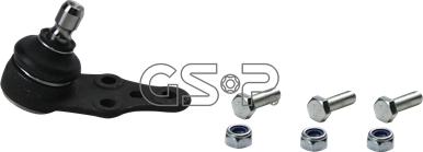 GSP S080028 - Шаровая опора, несущий / направляющий шарнир autospares.lv