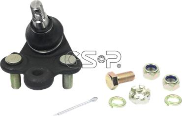 GSP S080075 - Шаровая опора, несущий / направляющий шарнир autospares.lv