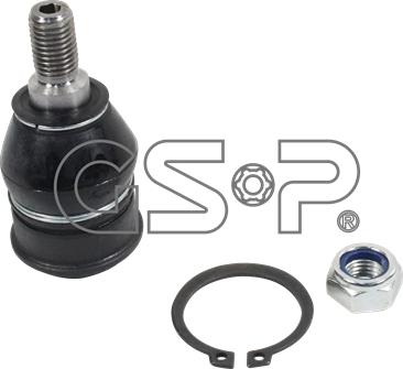 GSP S080078 - Шаровая опора, несущий / направляющий шарнир autospares.lv