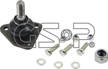 GSP S080072 - Шаровая опора, несущий / направляющий шарнир autospares.lv