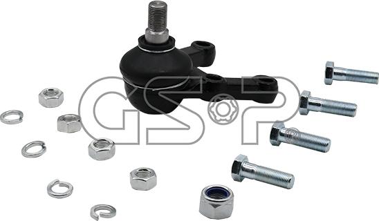 GSP S080150 - Шаровая опора, несущий / направляющий шарнир autospares.lv