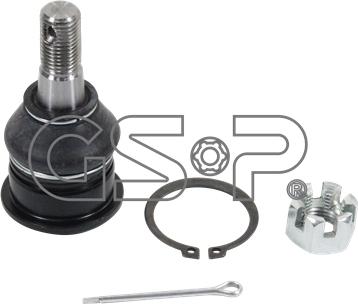 GSP S080165 - Шаровая опора, несущий / направляющий шарнир autospares.lv