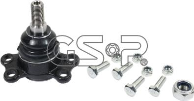 GSP S080100 - Шаровая опора, несущий / направляющий шарнир autospares.lv