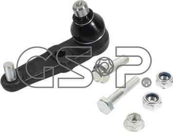 GSP S080119 - Шаровая опора, несущий / направляющий шарнир autospares.lv