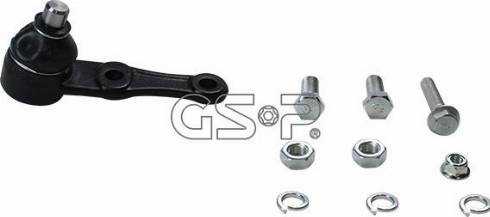 GSP S080115 - Шаровая опора, несущий / направляющий шарнир autospares.lv