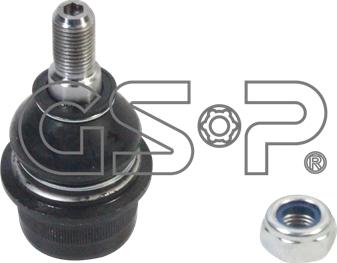 GSP S080136 - Шаровая опора, несущий / направляющий шарнир autospares.lv