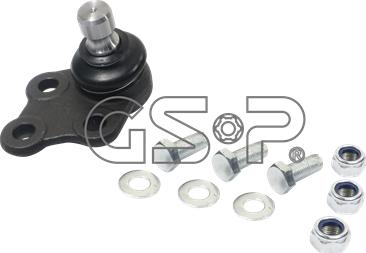 GSP S080137 - Шаровая опора, несущий / направляющий шарнир autospares.lv