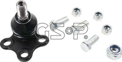 GSP S080175 - Шаровая опора, несущий / направляющий шарнир autospares.lv