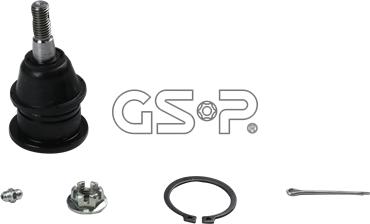 GSP S080855 - Шаровая опора, несущий / направляющий шарнир autospares.lv