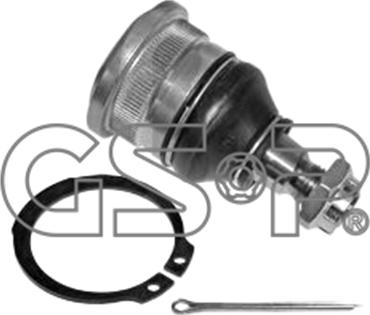 GSP S080398 - Шаровая опора, несущий / направляющий шарнир autospares.lv