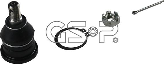 GSP S080398 - Шаровая опора, несущий / направляющий шарнир autospares.lv