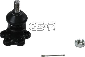 GSP S080380 - Шаровая опора, несущий / направляющий шарнир autospares.lv