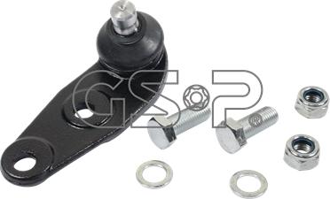 GSP S080257 - Шаровая опора, несущий / направляющий шарнир autospares.lv