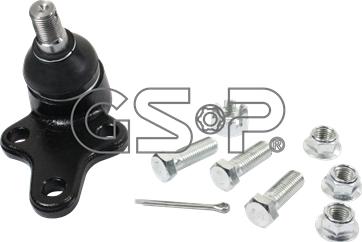 GSP S080235 - Шаровая опора, несущий / направляющий шарнир autospares.lv