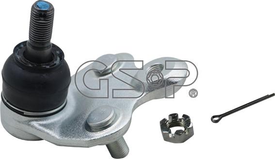 GSP S081007 - Шаровая опора, несущий / направляющий шарнир autospares.lv